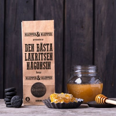 Klepper & Klepper Lakrits Honung 200gr