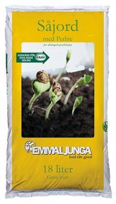 Såjord & Kaktusjord med perlite Krav 18liter
