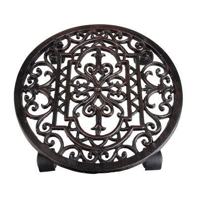 Rullvagn Rund Mörkbrun 29cm