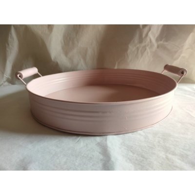 Zink Fat med Handtag 31x5cm