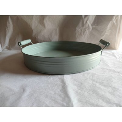 Zink Fat med Handtag 31x5cm